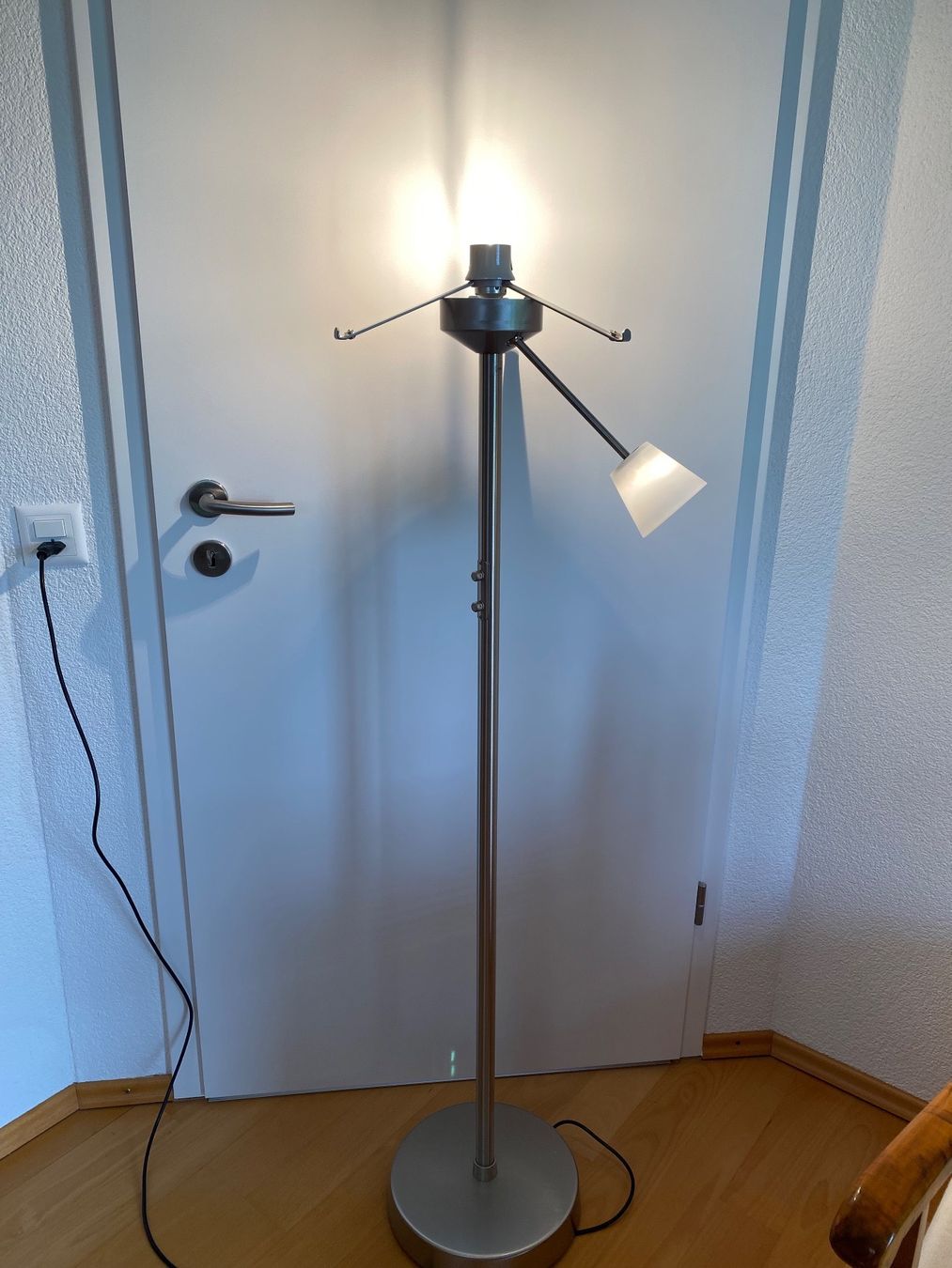 Lampade: Stehlampe Standleuchte mit Leselampe Muranoglass – Usato da Buchs ZH venduto da Sten7 2