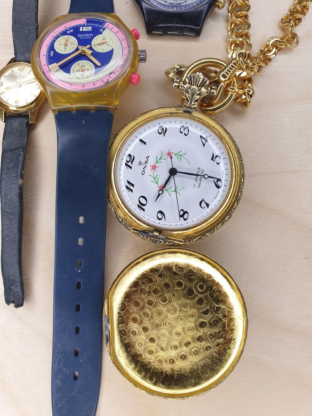 Orologi: Lot de montre – Difettoso da Posieux venduto da Csardas. 4