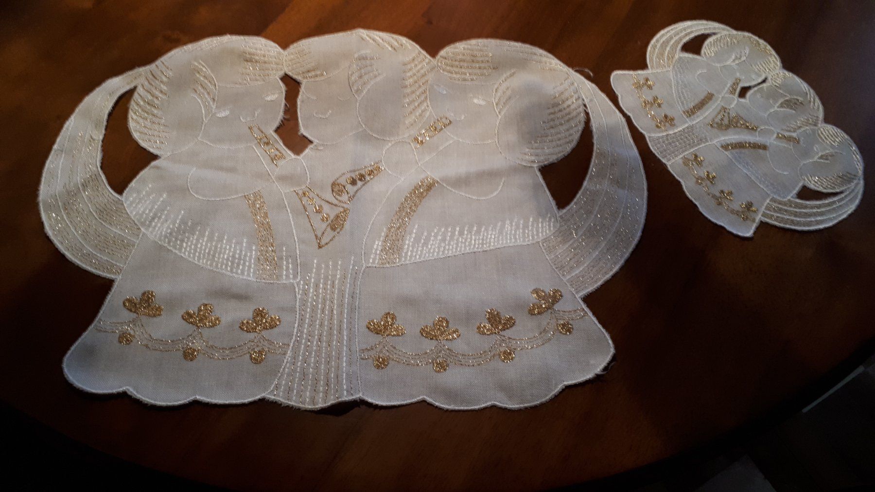 Tutte le decorazioni: Vier Tischsets Weihnachtssujet – Nuovo (secondo la descrizione) da St. Gallen venduto da limonaden
