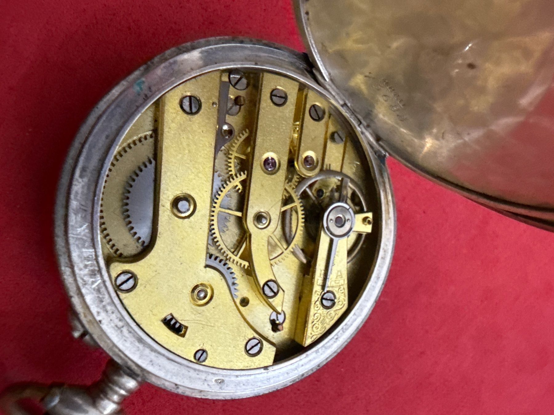 Orologi: Antike Taschenuhr echt Silber 49 mm – Usato da Pfeffingen venduto da Allhandelklgwatches 4