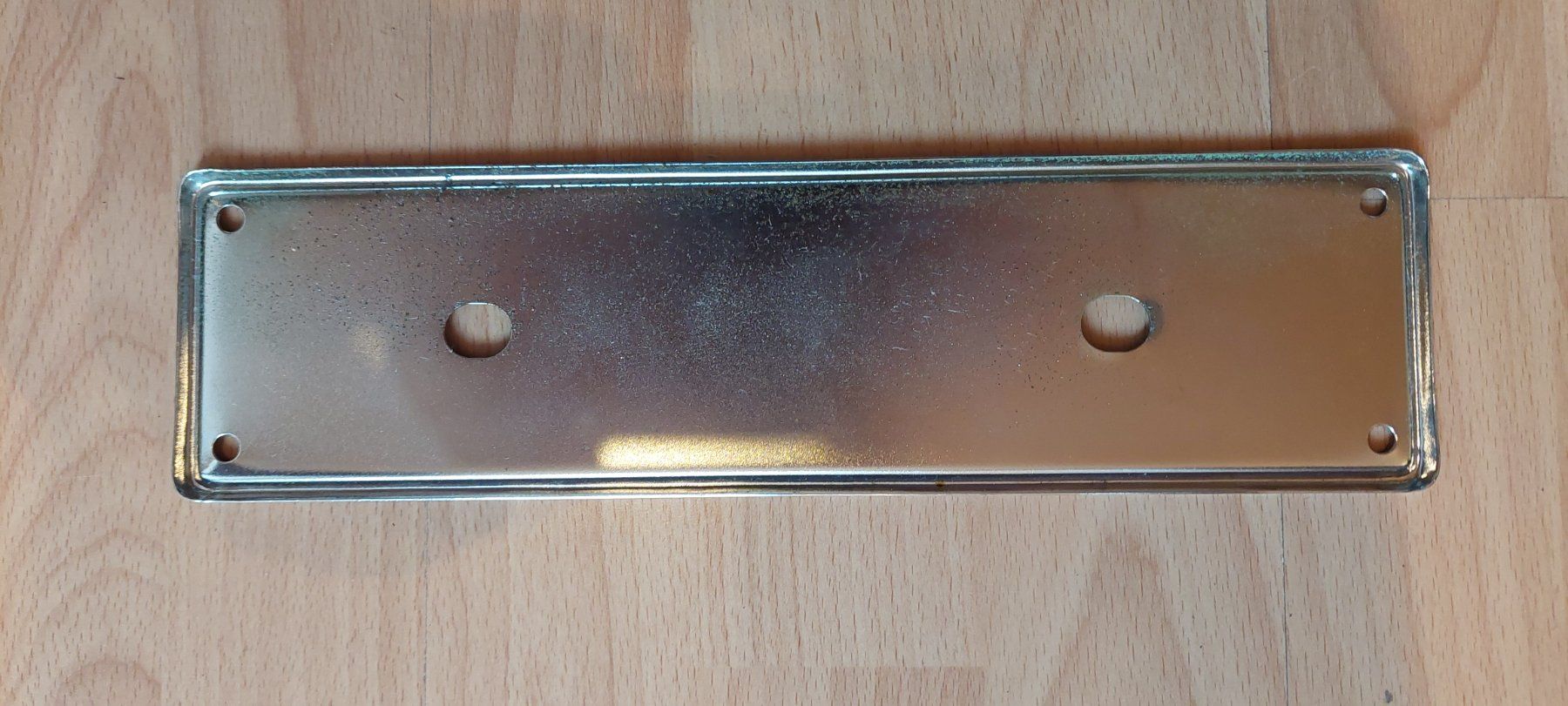 Accessori per altri veicoli: Verchromte Nummernschildhalterung Oldtimer – Usato da Zürich venduto da Mariaant 1