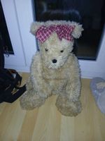 Süsser Teddybär mit Schleife sucht neues Zuhause!🧸❤️