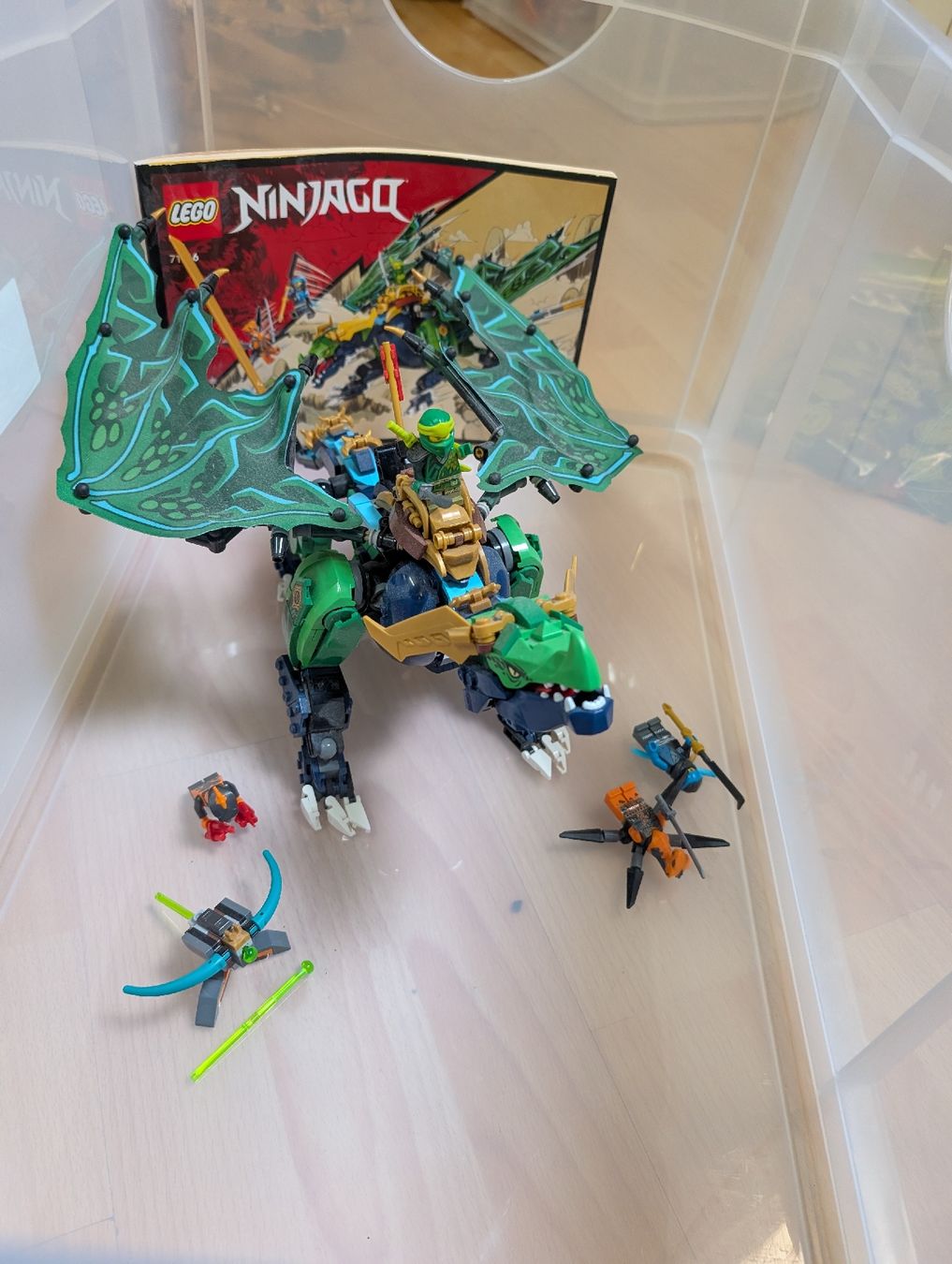 Lego Giocattoli: Lego NINJAGO Lloyds legendärer Drache – Usato da Winterthur venduto da The_widi 1