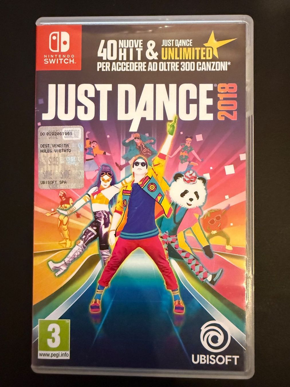 Nintendo Console: Nintendo Switch Just Dance 2018 Spiel neuwertig – Usato da Spreitenbach venduto da Jesset