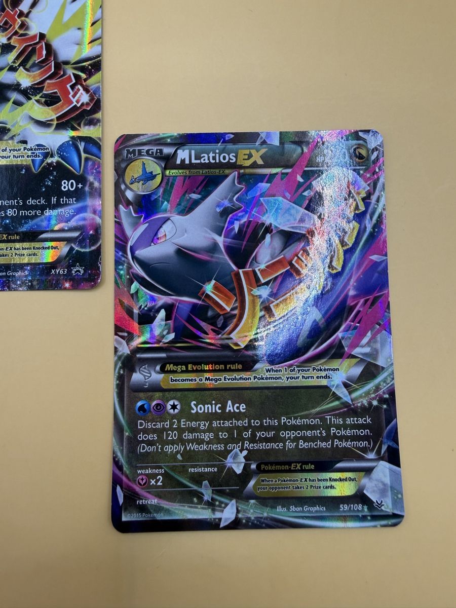 Pokémon Carte collezionabili: Mega Latios EX & Mega Absol EX – Usato da Wetzikon ZH venduto da KartenKid 1