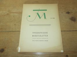 Typographische Monatsblätter 1939