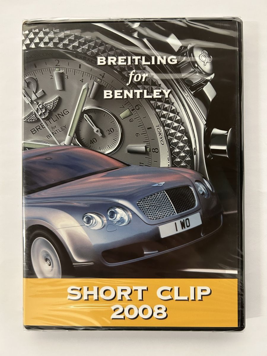 Tutti i DVDs: Breitling for Bentley DVD Short Clip 2008 NOS – Nuovo e nell'imballaggio originale da Zürich venduto da jul_8lsv