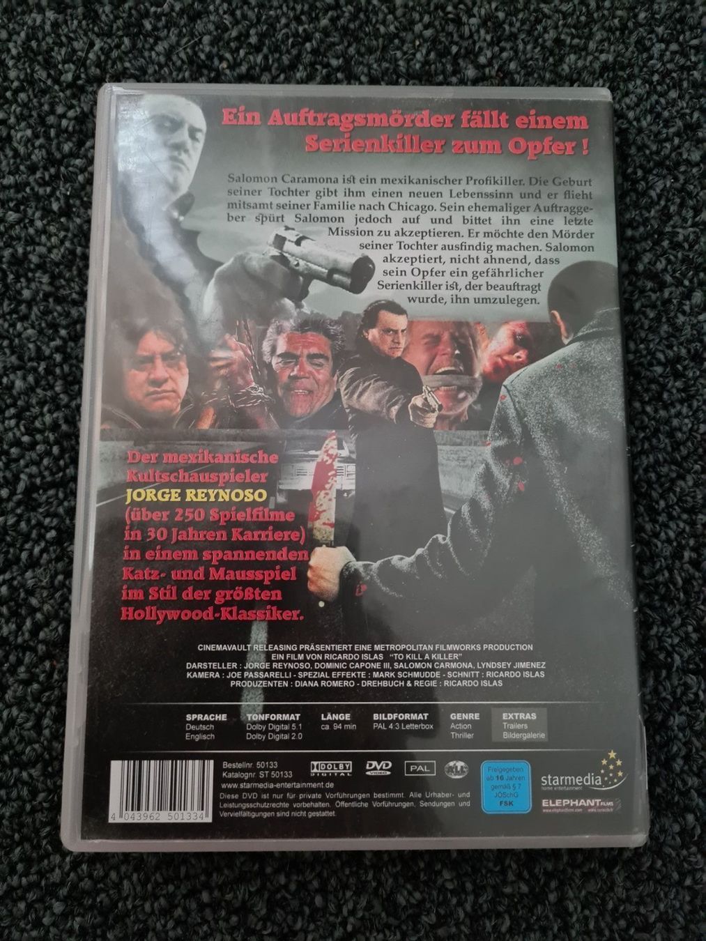 Alle DVDs: TO KILL A KILLER(11316) – Gebraucht aus Ruswil von jan_bxl5 1