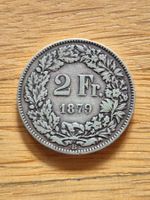 2 Franken 1879 - Silber - selten!