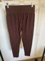 Leggings nahtlos braun Grösse L 