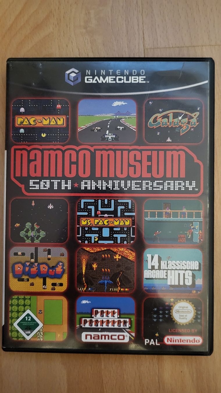 Nintendo Giochi: Namco Museum 50th Anniversary / Gamecube Spiel Kompl. – Usato da Biel/Bienne venduto da Retrohr