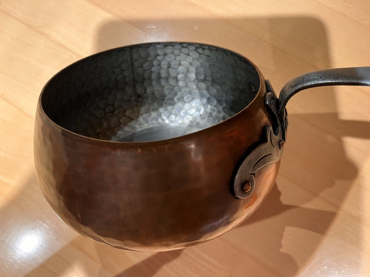 Padelle: Caquelon Kupfer, Alp Rose – Usato da oensingen venduto da Shakti4 1