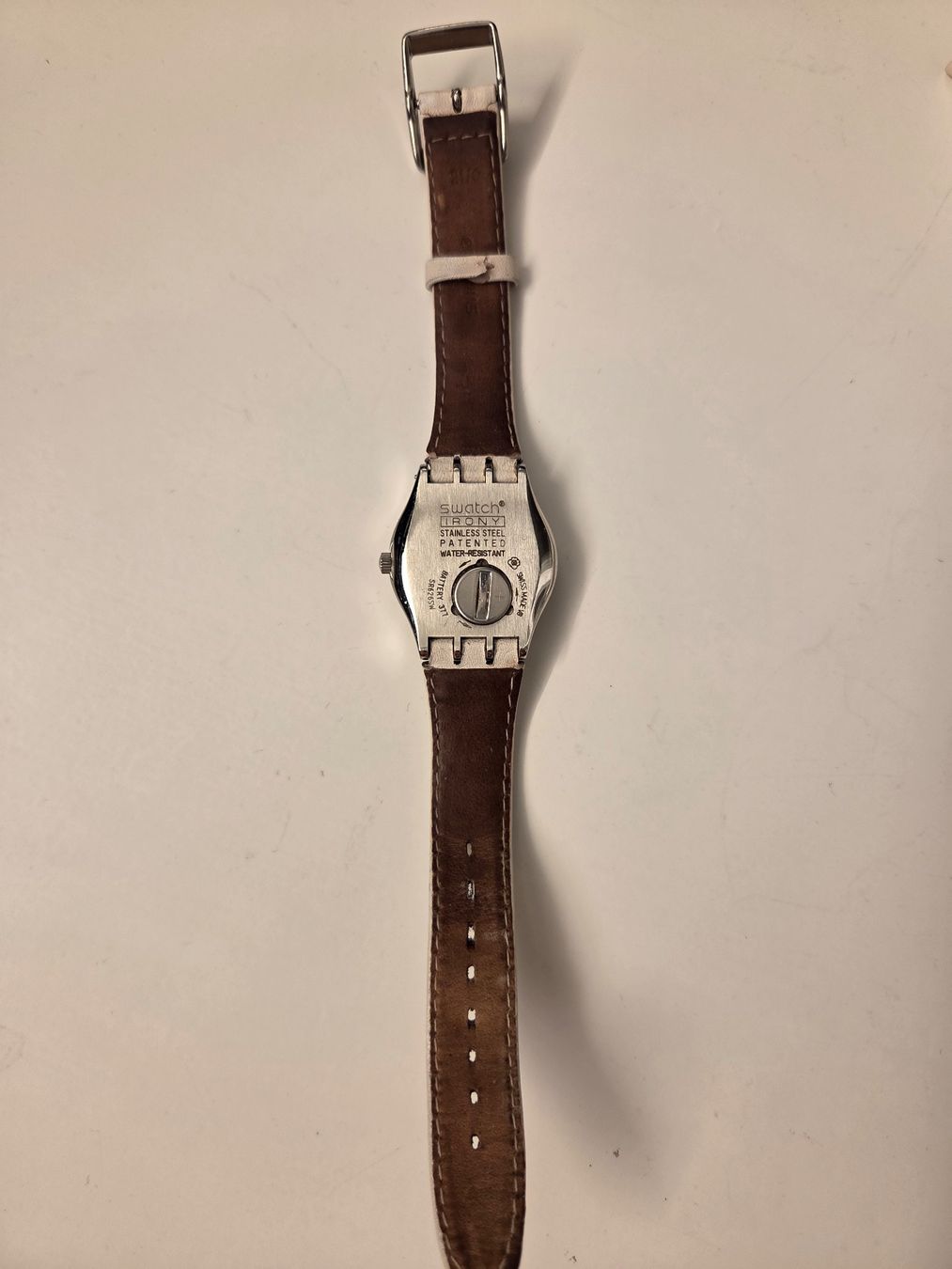 Swatch Orologi: Swatch "WHITE FAN" Quartz watch – Usato da Rupperswil venduto da Schlaumischlumpf 2
