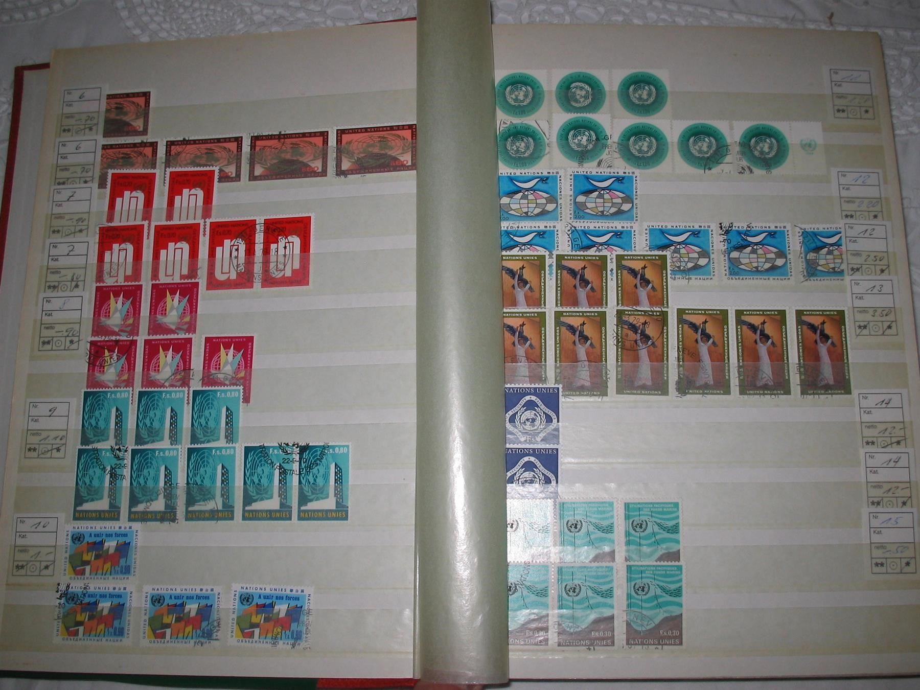 Tous les timbres: Schöner Posten UNO Genf postfr. u. gest – D'occasion à Winterthur par Kyoung 1