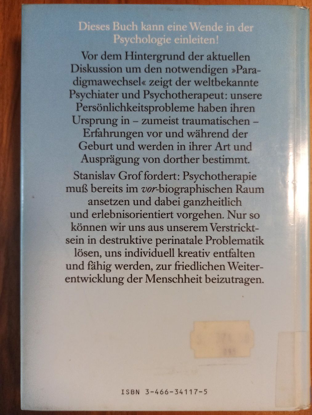 Libri: Geburt, Tod und Transzendenz, Stanislav Grof – Usato da Schaan venduto da morebooks 1