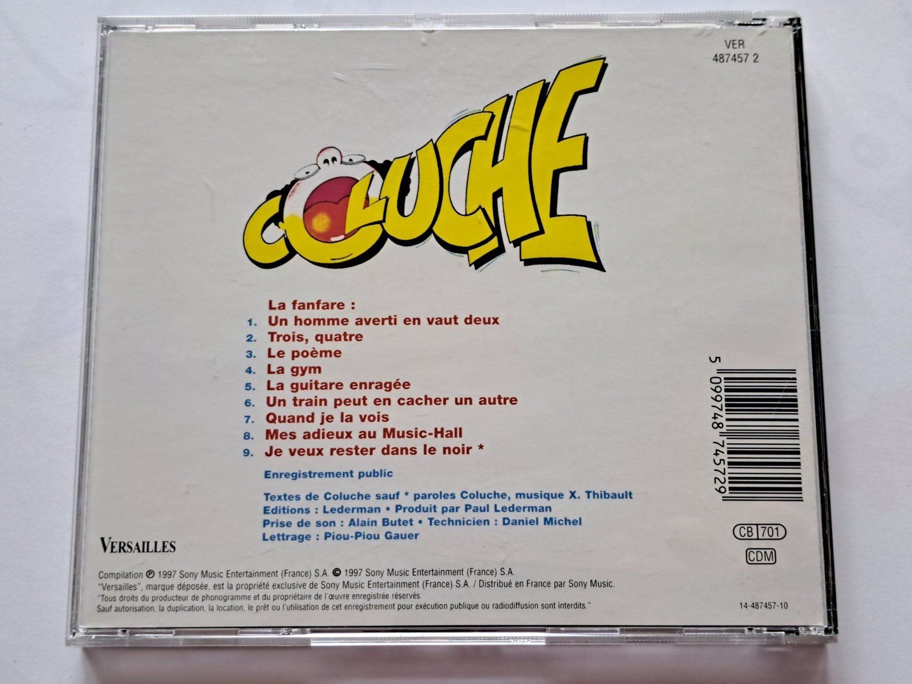 CD: Cd Coluche - Adieu me revoilà – Usato da Pully venduto da bro_n52j 1
