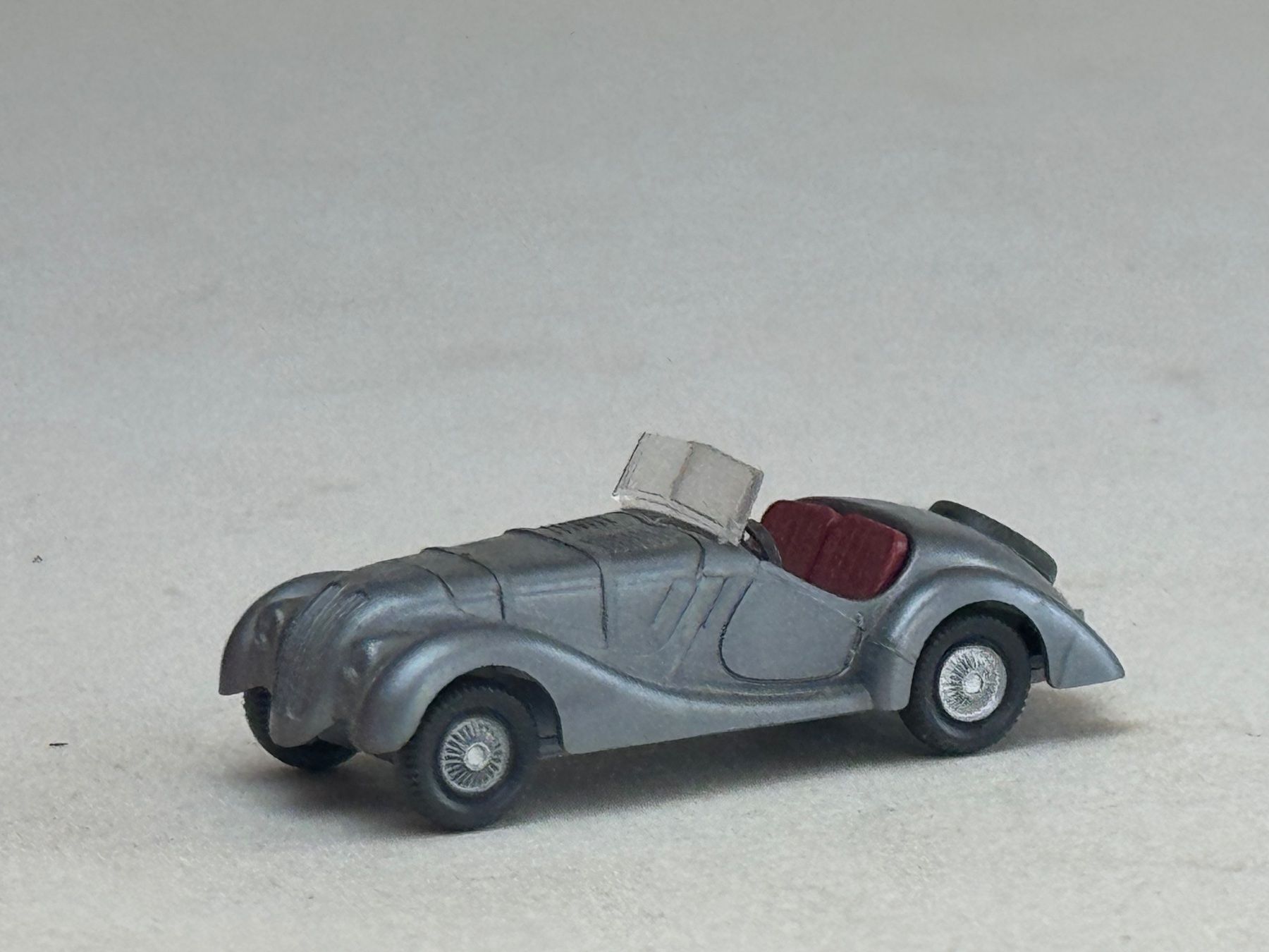 Wiking Modellautos: VE1- Wiking BMW 328 silbern – Gebraucht aus Elm von Wikmtz