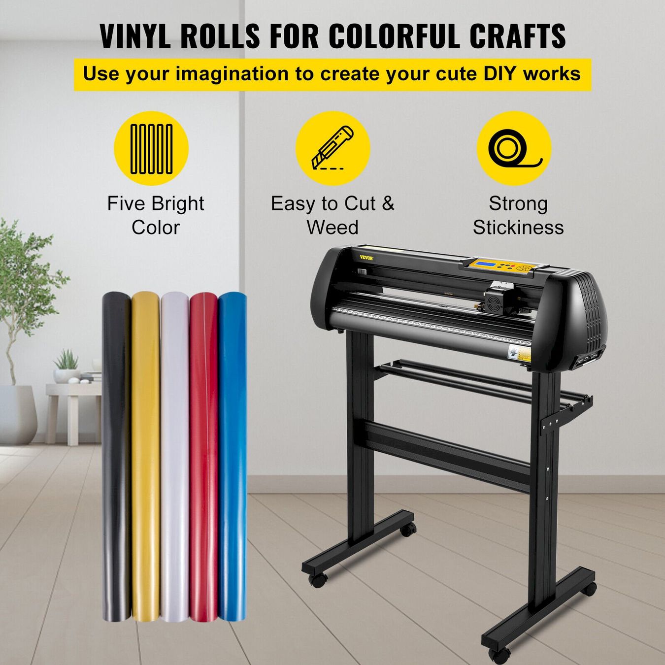 Alle Maschinen: VEVOR Vinyl Schneideplotter 720 mm – Neu und originalverpackt aus Bottighofen von zaap 6