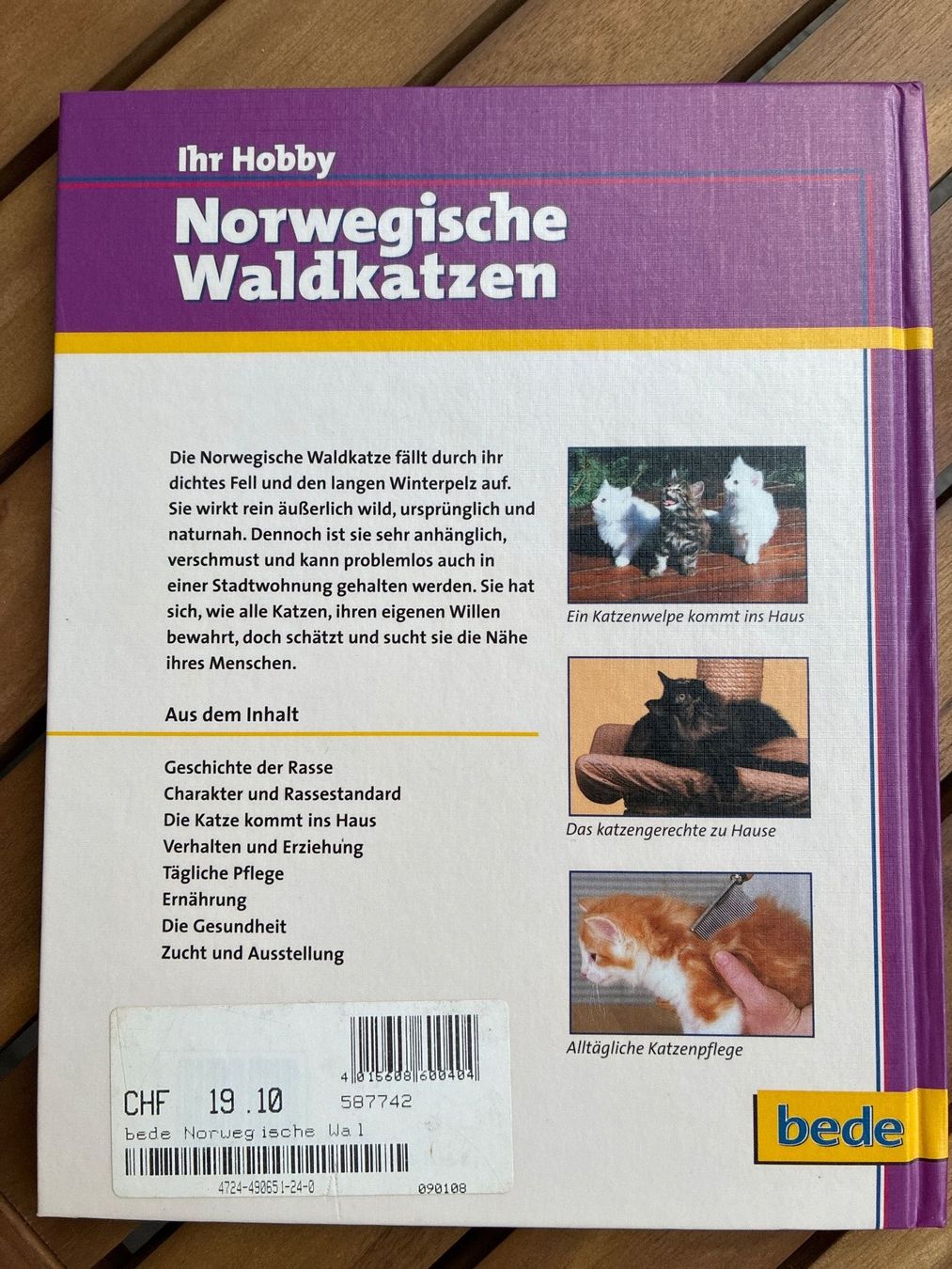 Bücher: Buch- Norwegische Waldkatzen, Ratgeber – Gebraucht aus Guntershausen von Gloominati 1