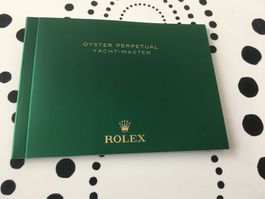 ROLEX YACHT-MASTER - OPERATING INSTRUCTIONS - CHHK 19 !!!