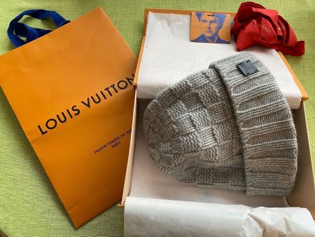 Louis Vuitton 100% cashmere beanie Mütze