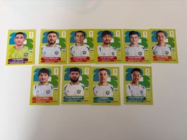 Panini Sticker WM2026-Usbekistan (10 Stück)