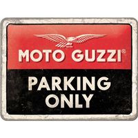 Moto Guzzi Hängeschild Blechschild Wandbild 20x15cm