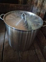 Grosser Kochtopf, 70 Liter, Edelstahl - Top Zustand!