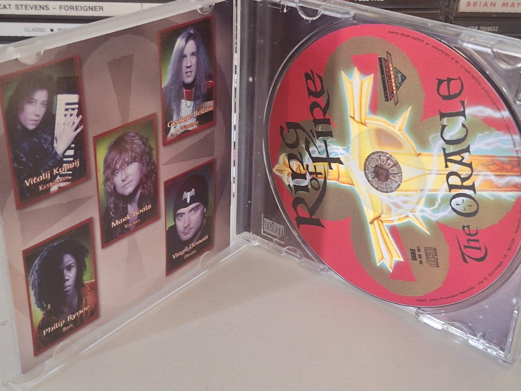 CD: CD The Oracle - Ring Of Fire  Prog. Metal – Usato da Aarberg venduto da Jackup1 2