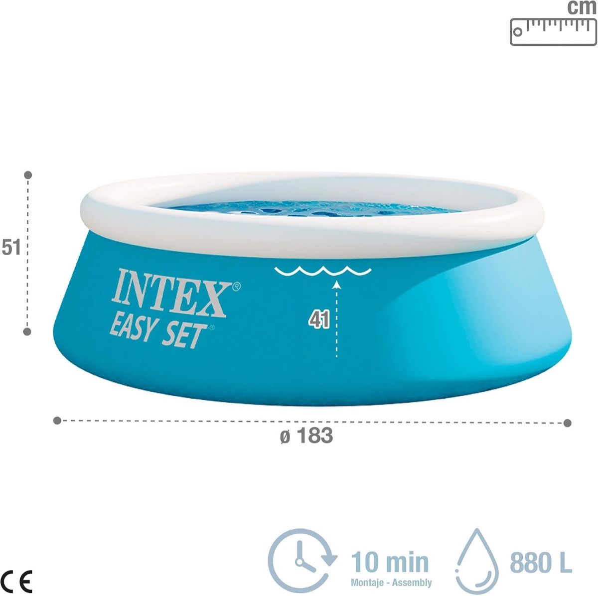 Intex Piscine: INTEX "Easy Set" Pool, Abdeckplane & Poolmatten – Nuovo (secondo la descrizione) da Schlieren venduto da Andreas_8952 1