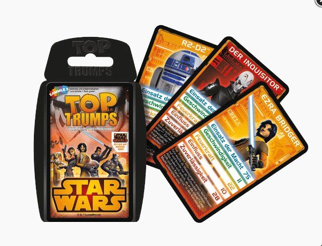 Jeux: Top Trumps Quartett / Star Wars Rebels – Neuf avec emballage d'origine à Oensingen par Liquidations-Shop 1