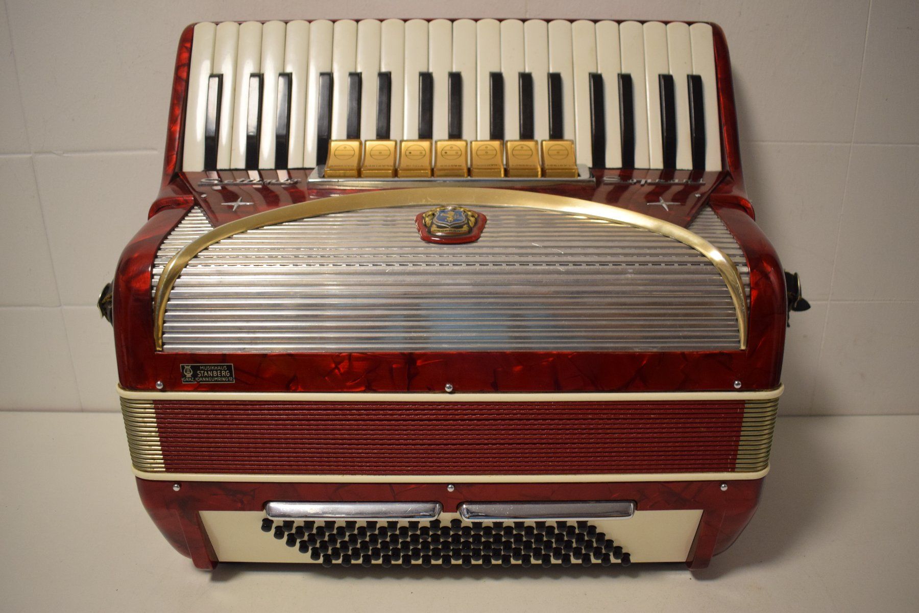 Strumenti musicali: Akkordeon chromatisch Settimio Soprani – Usato da Zürich venduto da baumusik