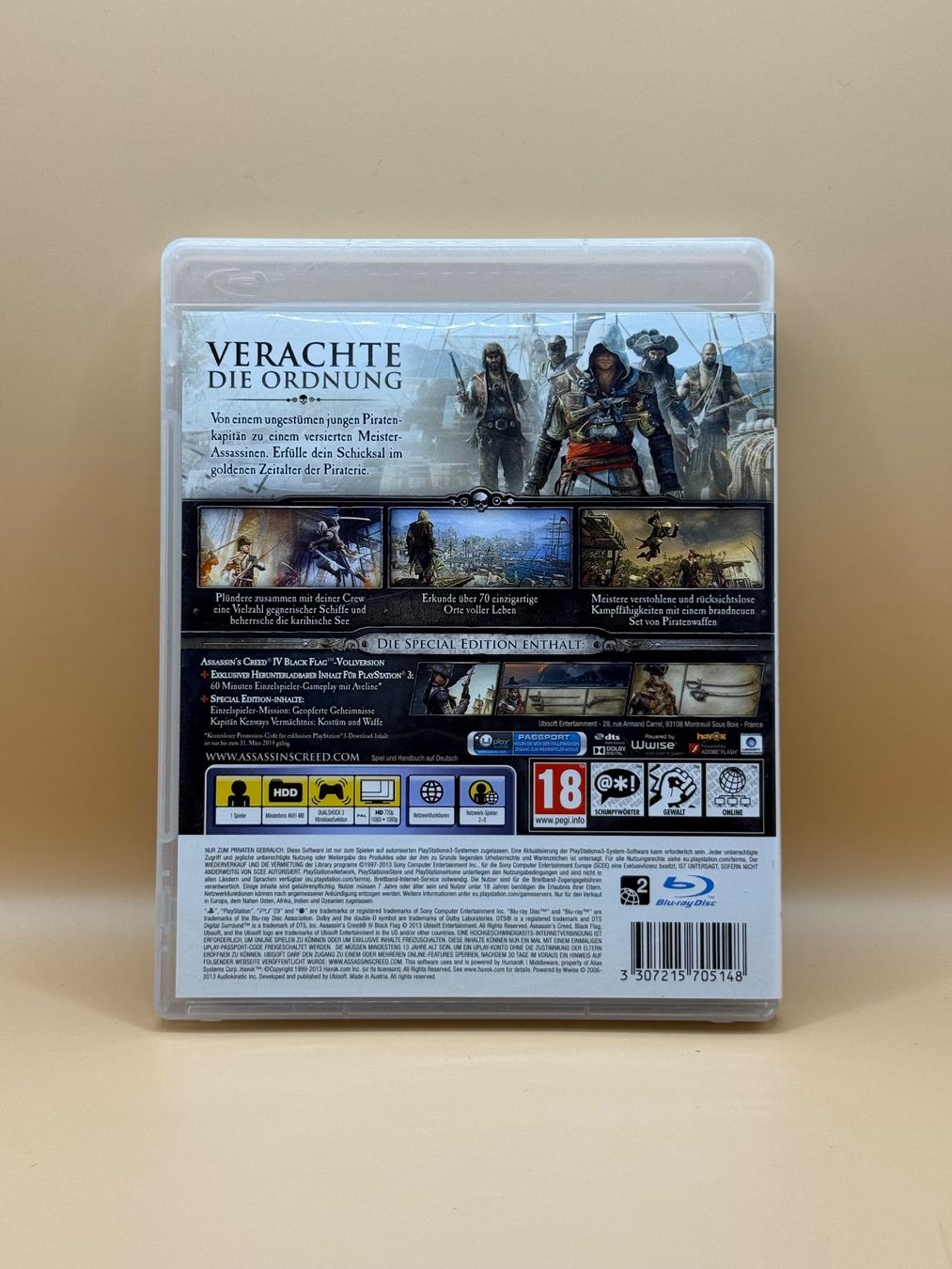 Spiele: Assassin's Creed IV - Black Flag - Playstation 3 – Gebraucht aus Dietikon von gab_qz7y 1