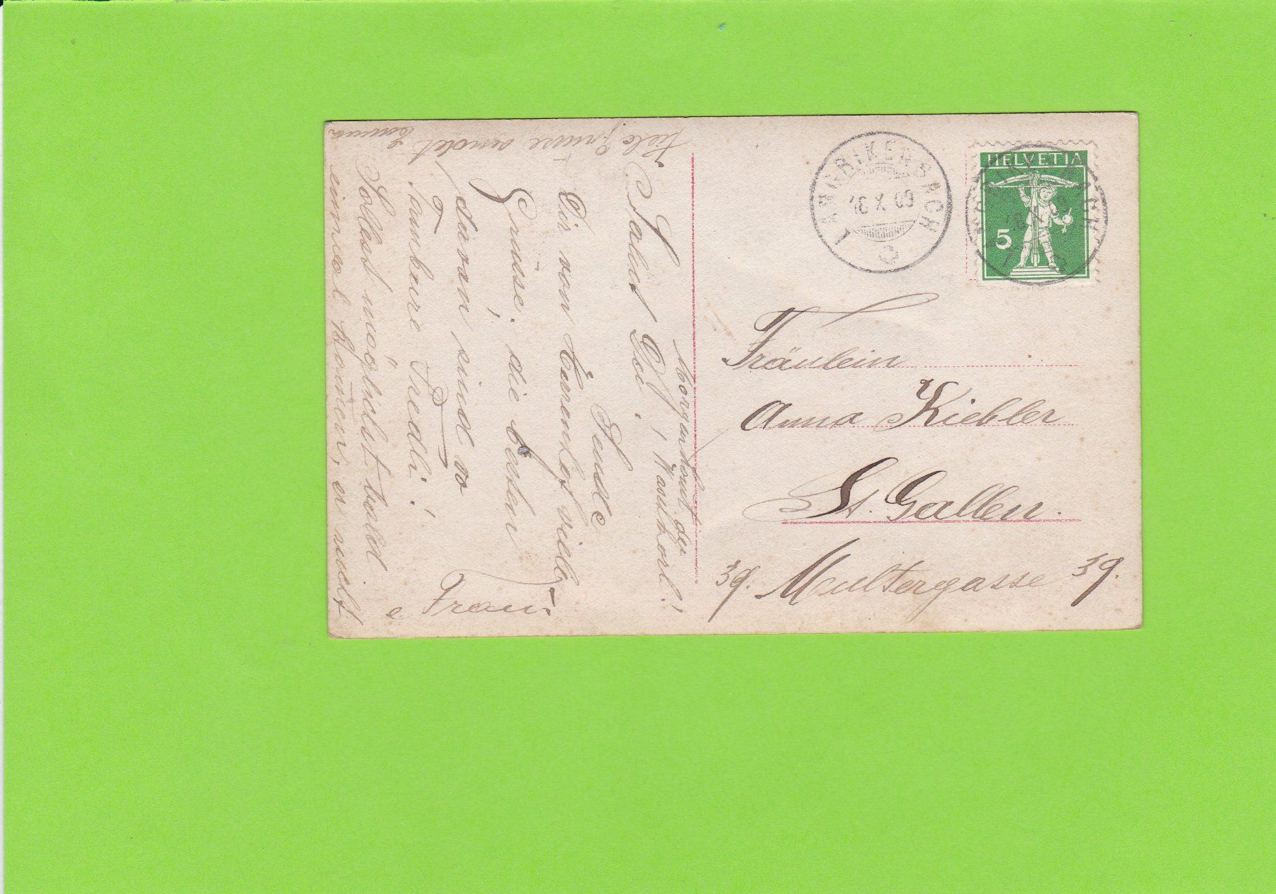 Cartoline postali: Verliebtes Paar – Usato da St. Peterzell venduto da neckertal 1