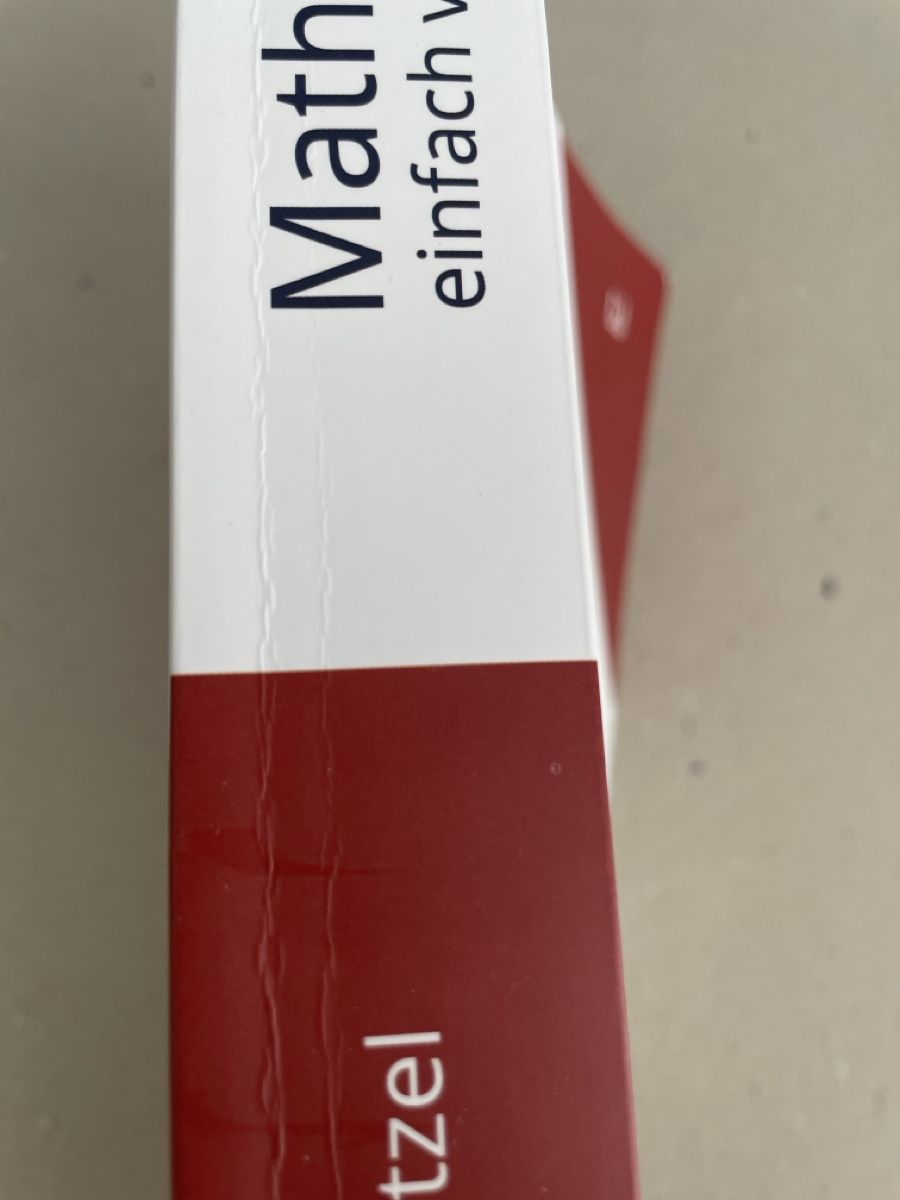 Libri: Mathematik einfach verständlich 2. Aufl. Adrian Wetzel – Nuovo (secondo la descrizione) da Aesch BL venduto da ell_8zv7 2