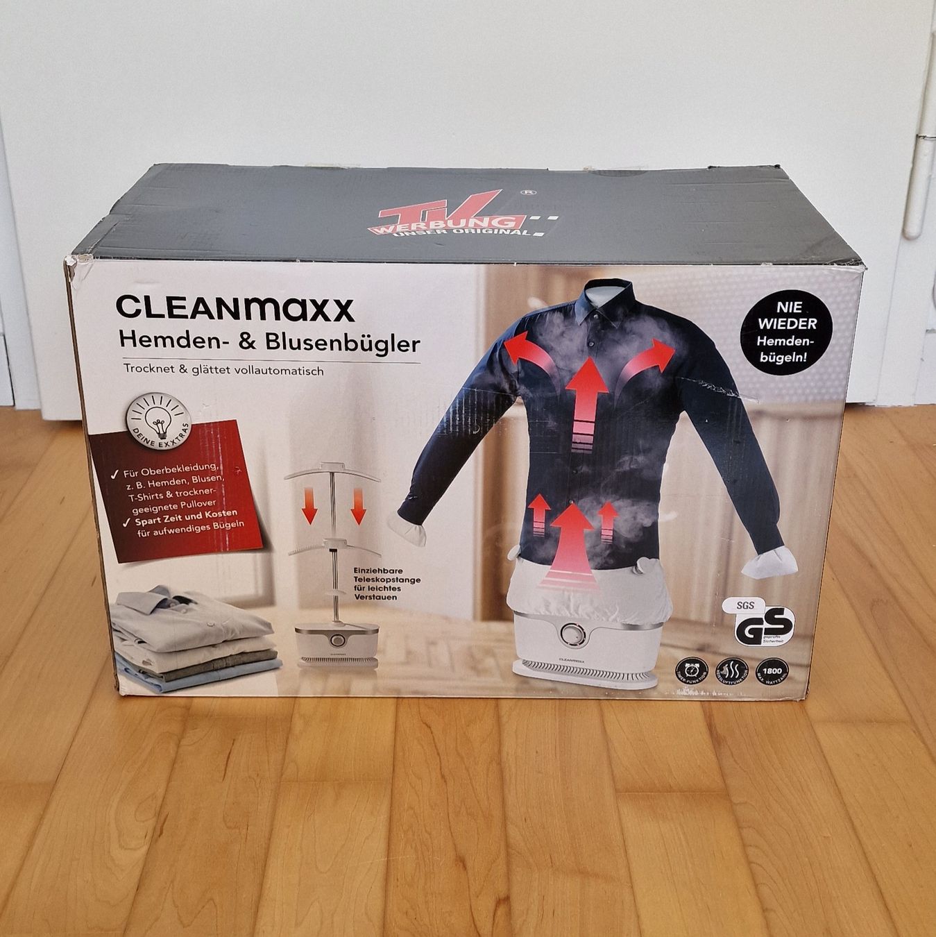 Cleanmaxx Ferri da stiro: CLEANmaxx Shirt Iron – Nuovo (secondo la descrizione) da Bern venduto da map_8wd9