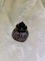Wunderschönes Cloisonné Döschen, floral, mit Deckel!