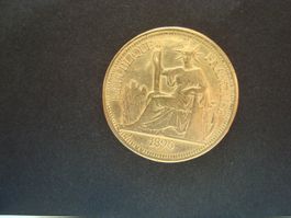 Frankreich 1 Piastre Indoshina  Replica 1896
