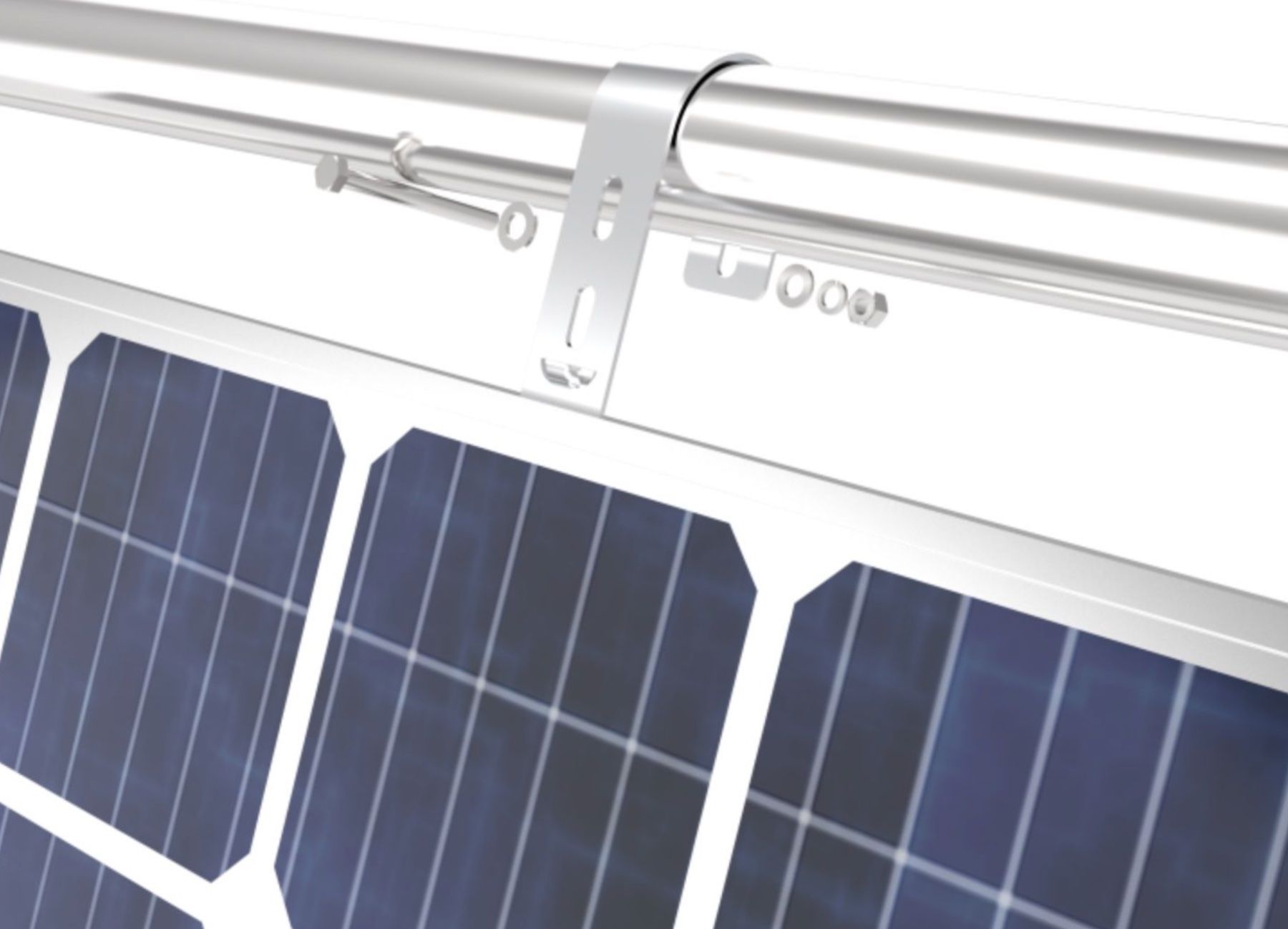 Dispositivi a energia solare: Solarhalterung Balkonkraftwerk V2.0 schwarzmatt oder silber – Nuovo e nell'imballaggio originale da Kirchberg BE venduto da thomiko 6