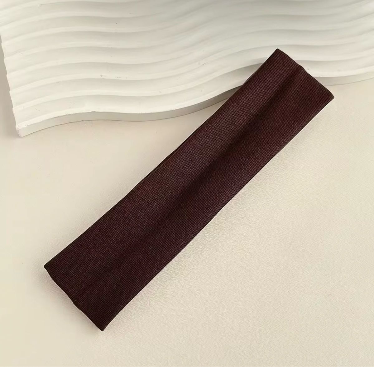 Haarschmuck: Haarband Stoff Braun Neu – Neu (gemäss Beschreibung) aus Neerach von irasan