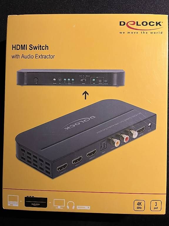 Adaptateurs: HDMI-Switch with Audio Extractor – D'occasion à Lyss par Zwei_kind