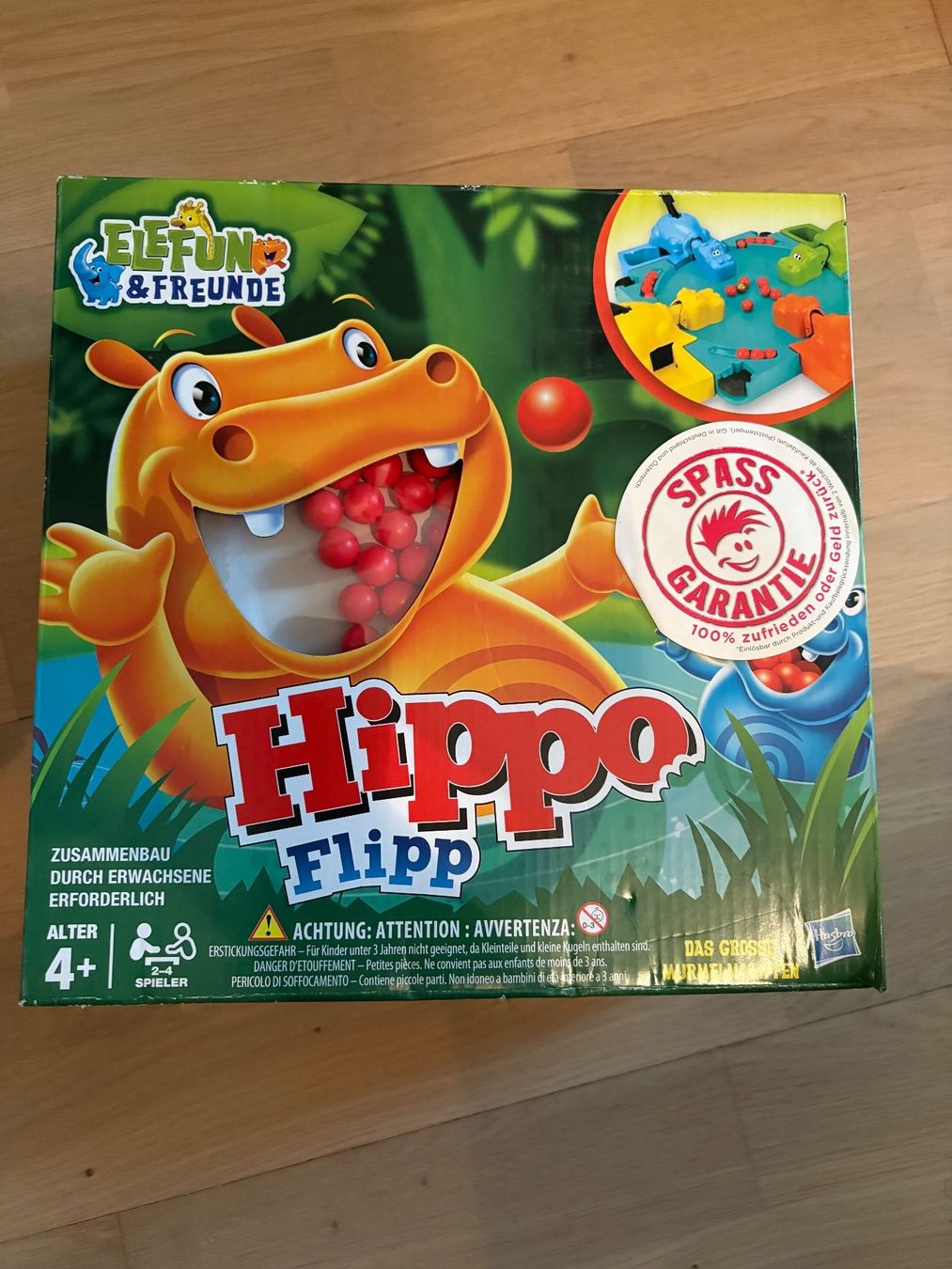 Jeux: Brettspiel Hippo Flipp von Hasbro – Neuf (Voir description) à Richterswil par irenemiz