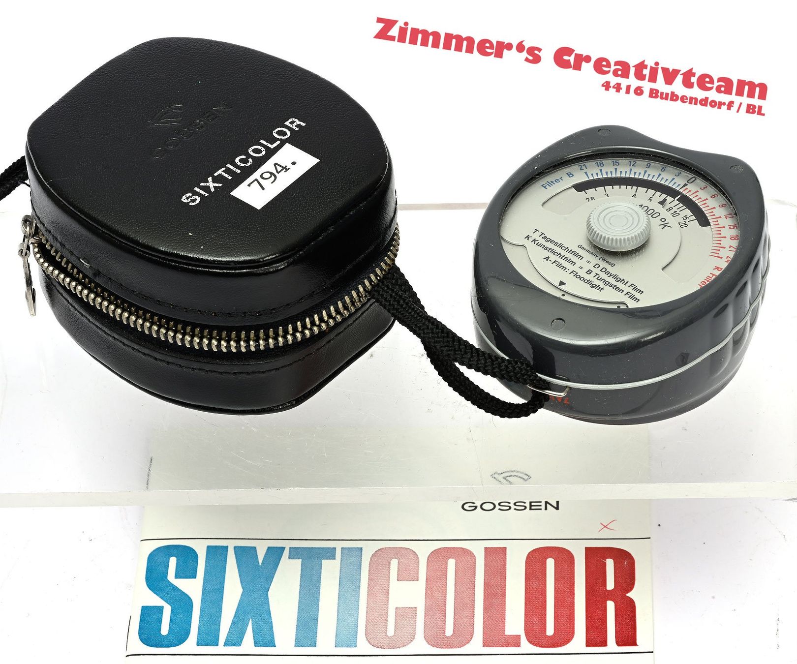 Misurare: Gossen SIXTICOLOR Farbtemparatur-Messer – Usato da Bubendorf venduto da zimmers_creativteam