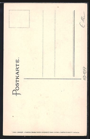 Cartes postales: sign. E. Wagner: Graz, Hauptversammlung  – D'occasion à Berlin par bartko-reher 1