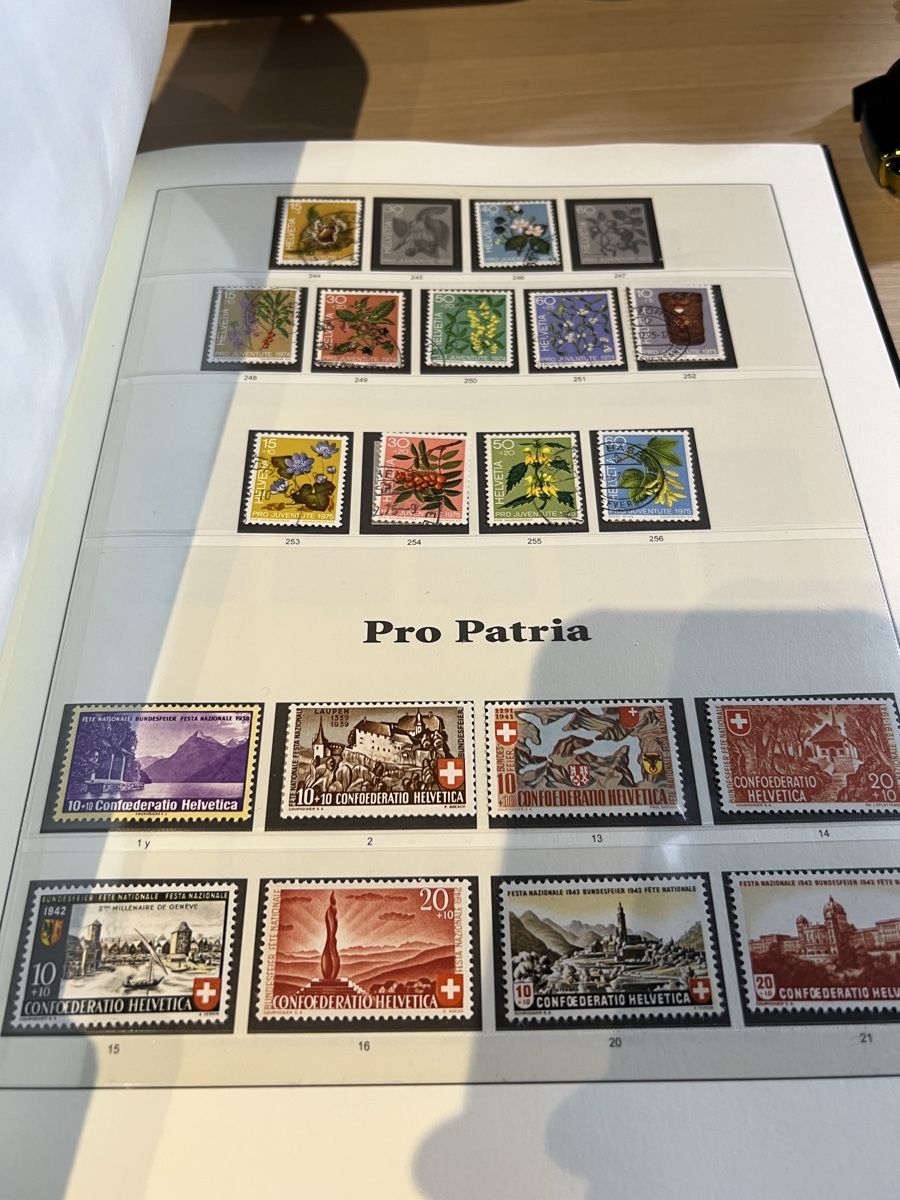 Tutti i francobolli: Briefmarken Album Schweiz 1900 ak Ansichtskarte Sammlung – Usato da Prosito venduto da Danielehh 4