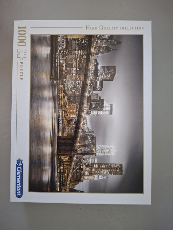 Puzzle 1000 Teile New York Skyline Clementoni 🌉 🌃 (Neu (gemäss ...