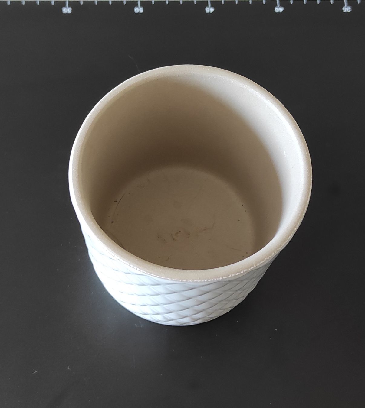 Ikea Vasi per fiori: Weisser Blumentopf, Keramiktopf – Usato da Rümlang venduto da Trojka25 1