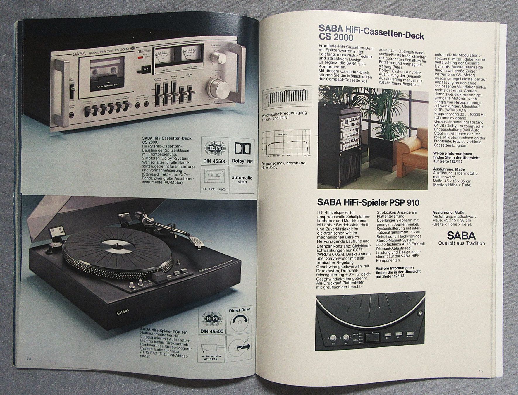 Zeitschriften & Magazine: SABA Gesamtprogramm 78/79 - Magazin mit SABA Geräten – Gebraucht aus Auenstein von Padabimbim 4