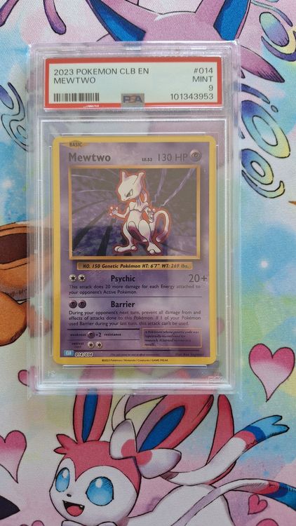 Mewtwo PSA 9 - Base Set Reprint 2023 (Gebraucht) in Altstätten SG für ...