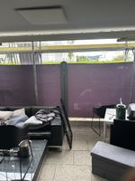 Seitenmarkise Hellgrau 